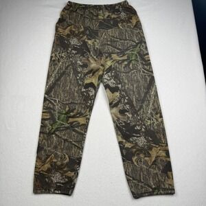 Vintage Jerzees Outdoors Sweatpants Mens XL Camo Fleece Hunting